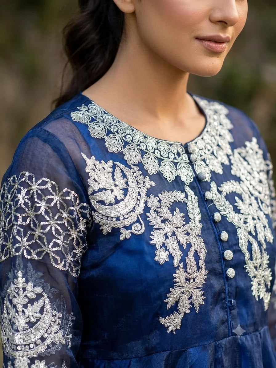 Embroidered Organza